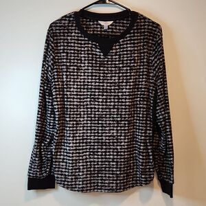 Secret Treasures Sleepwear Super Soft Comfortable Pajama Top Youth Sz 12/14 NICE